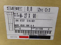 10 SBE HEX BOLT 8.8 ZINC CR3 M27 X 90 UNI 5737 DIN 931 (183783947998-NBT07)