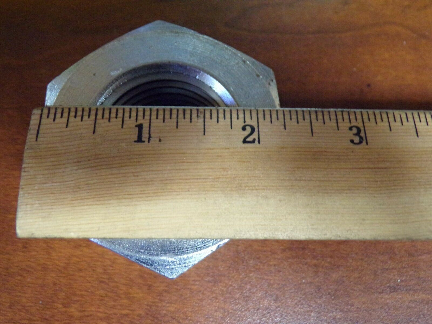 1-1/2"-6 Grade 2 Zinc Plated Finish Steel Nylon Insert Lock Nut, 5 pk. (183785582454-NBT12)