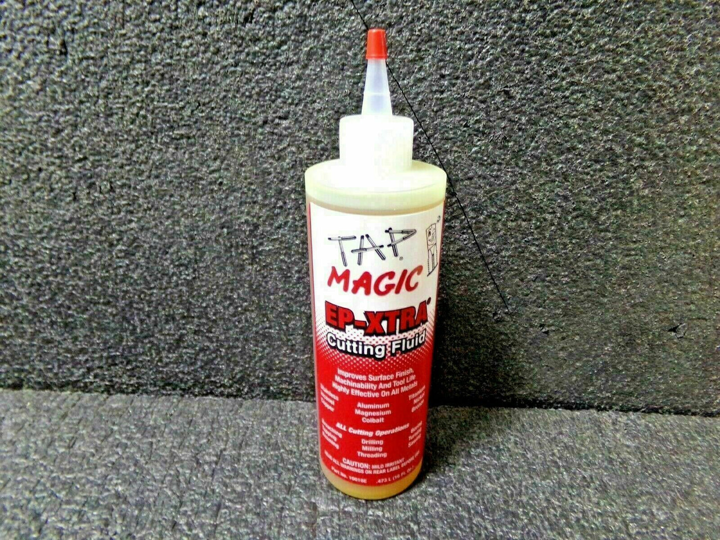 TAP MAGIC Liquid Cutting Oil, Base Oil : Petroleum, 16 oz. Bottle (183804857693-WTA01)