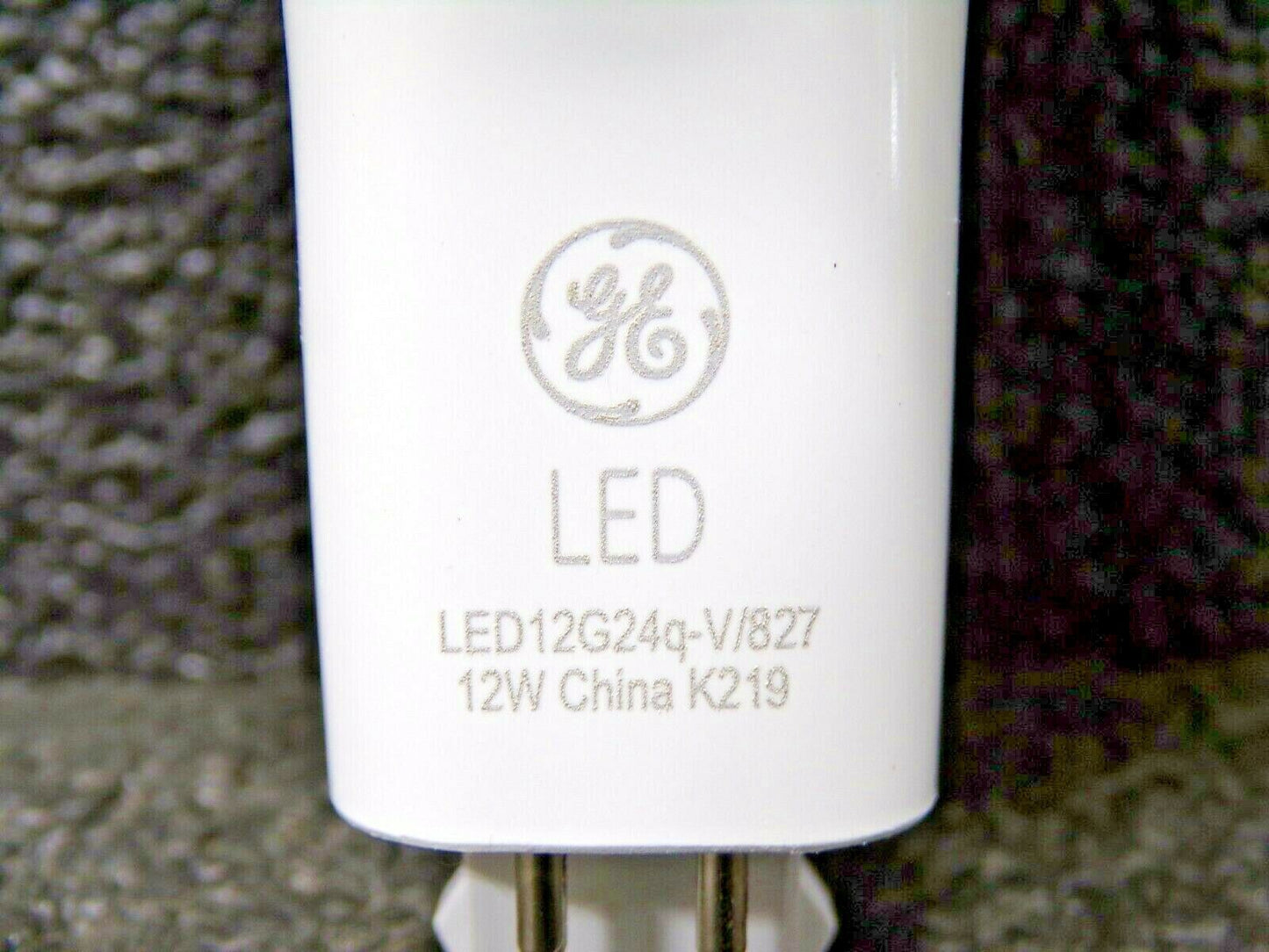 (CASE OF 6) GE Lighting LED12G24q-V/827 PL Vert LED Lamp, 950 lm (183814791888-WTA01)