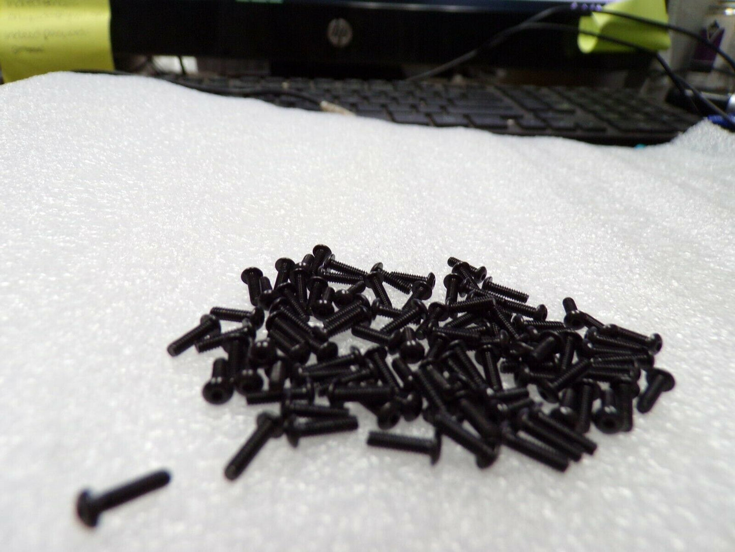 FABORY #2-56 x 5/16" Black Oxide, Steel Button Socket 100PK (183862945467-NBT30)