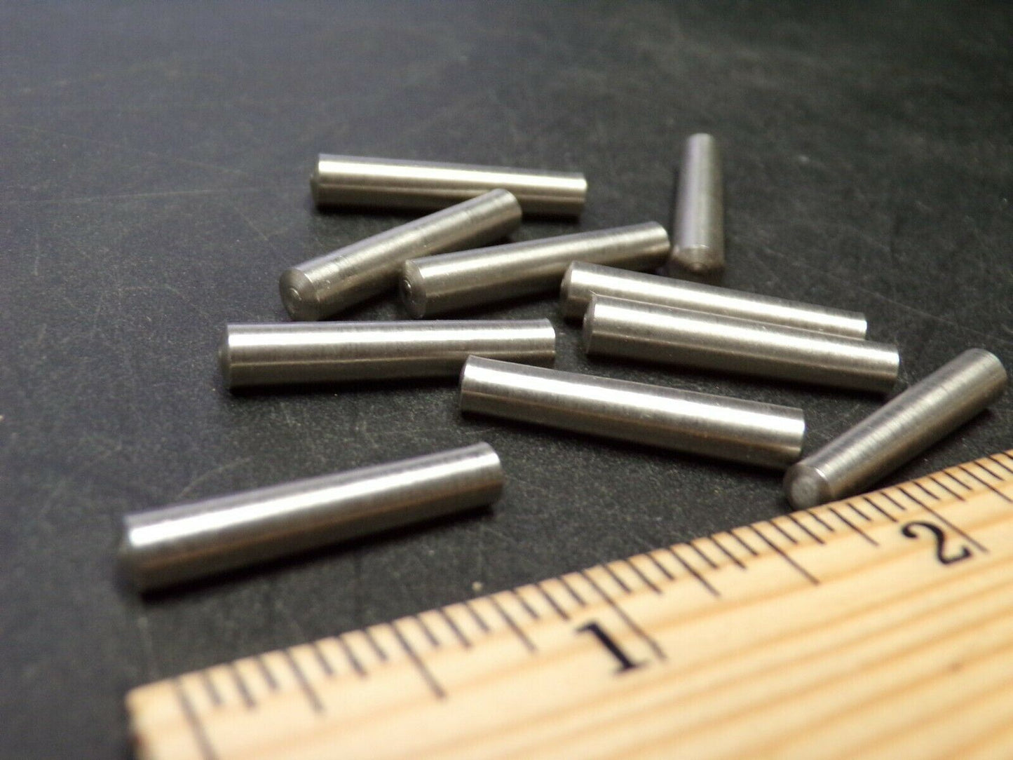 FABORY SS, Standard Taper Pin, 1" L, #2 Small End Dia., 10PK, (183863155672-NBT30)