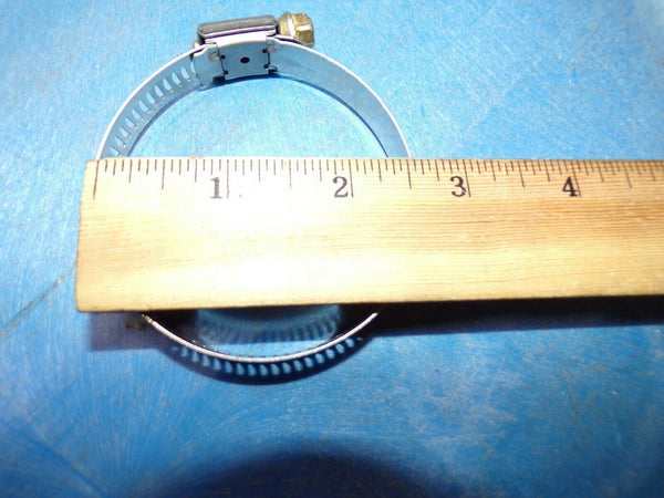 (10) Stainless Steel Hose Clamp, Worm Gear, #36, 1-13/16 to 2-3/4 (183888079616-WTA01)