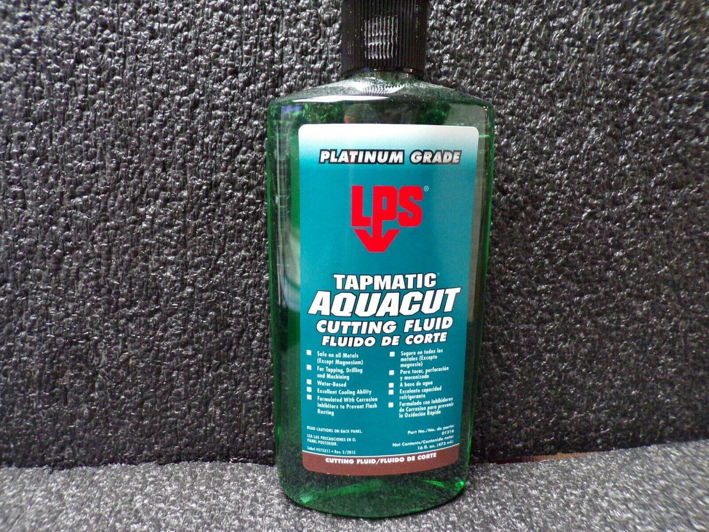 LPS 01216 Tapmatic Cutting Fluid Aquacut Biodegradable 16 oz  (183918221129-X03)