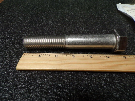 FABORY M24-3.00 x 140 mm SS Grade A4 Coarse Hex Head Cap Screw (183925128525-NBT27)