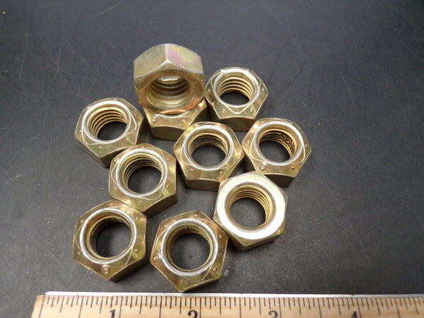 5/8-11 UNC Lock Nuts Steel, Cadmium, Yellow Dichromate, (10)pk (183946819017-NBT28)