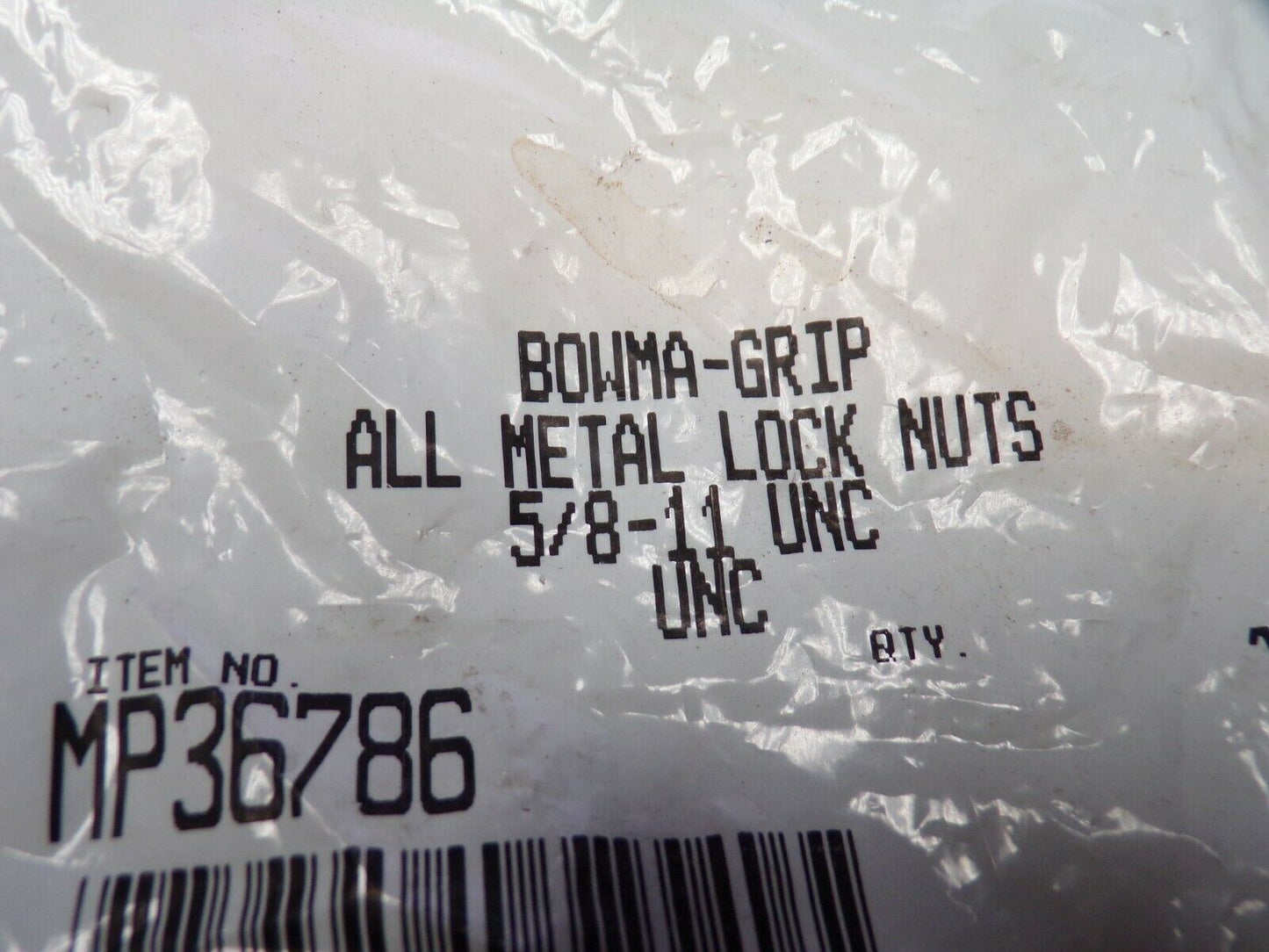 5/8-11 UNC Lock Nuts Steel, Cadmium, Yellow Dichromate, (10)pk (183946819017-NBT28)