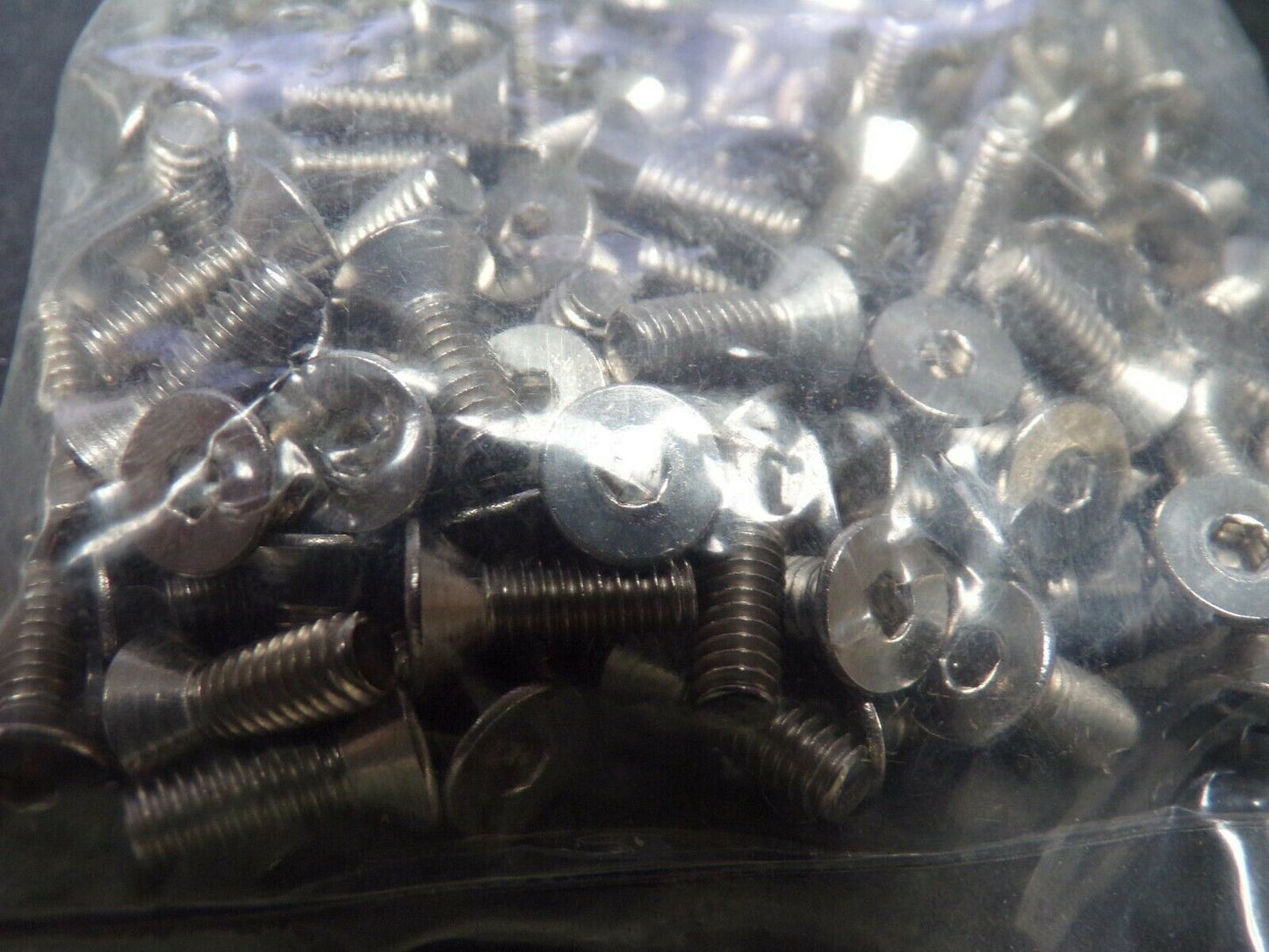 #8-32 x 1/2" Stainless Steel Flat Head Socket Caps Screws (100)pk (183947102032-NBT28)