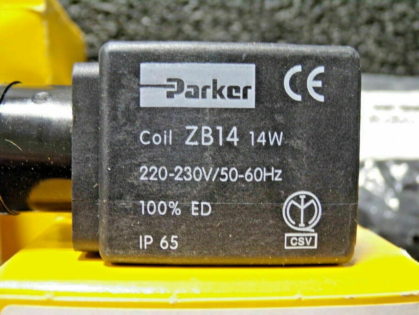 PARKER SOLENOID HV340006900G FOR JET ICE Modular Ice Maker, w/ZB14 coil (183952230890-2F16)