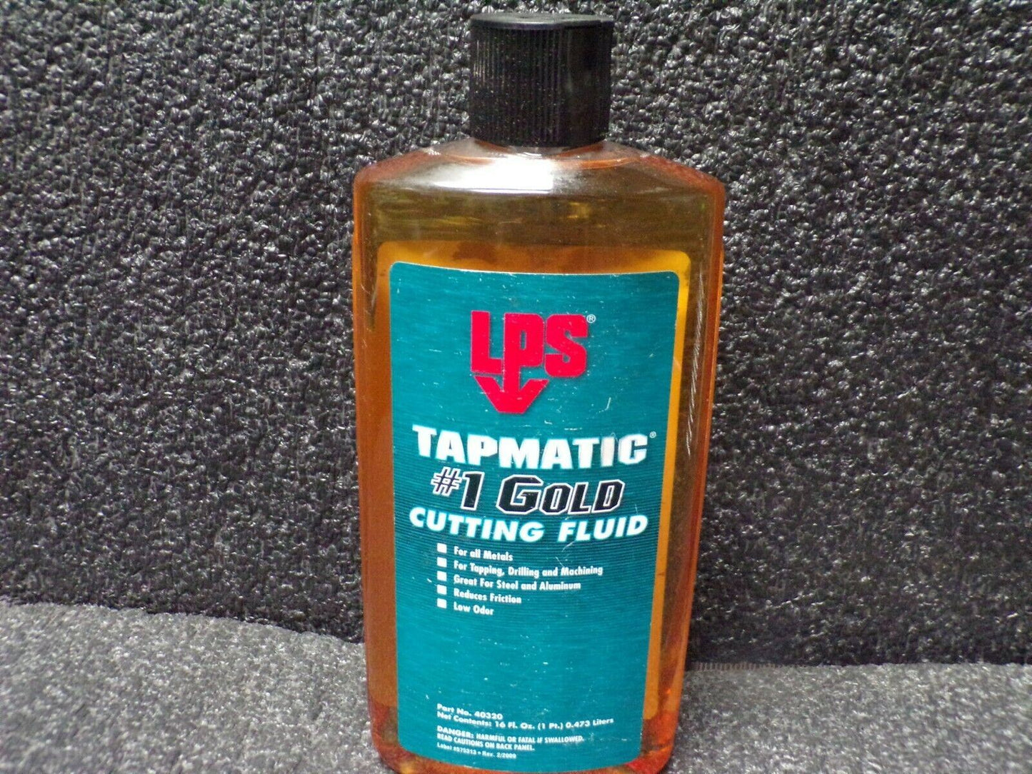 LPS Tapmatic 40320 1 Pint Tapmatic® #1 Gold Cutting Fluid (184025162801-X03)