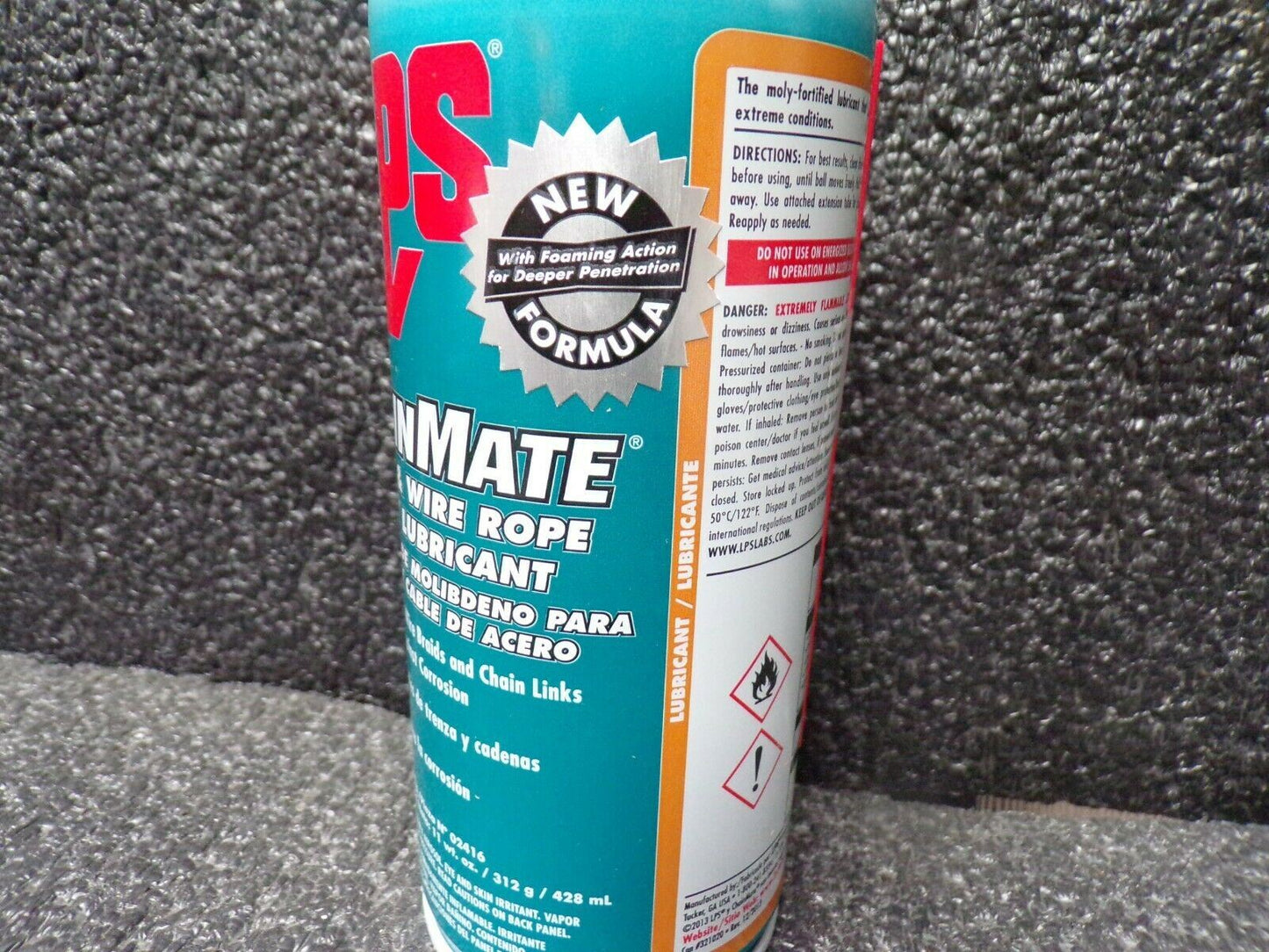 LPS 02416 Chain and Wire Rope Lubricant, Aerosol, 11 Oz. (184025435784-X04)
