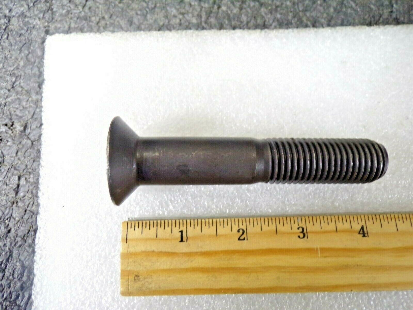5  Flat Socket Head Cap Screw, M20-2.50 x 110mm, Steel, Class 10.9, Black Oxide, (184037433942-NBT23)
