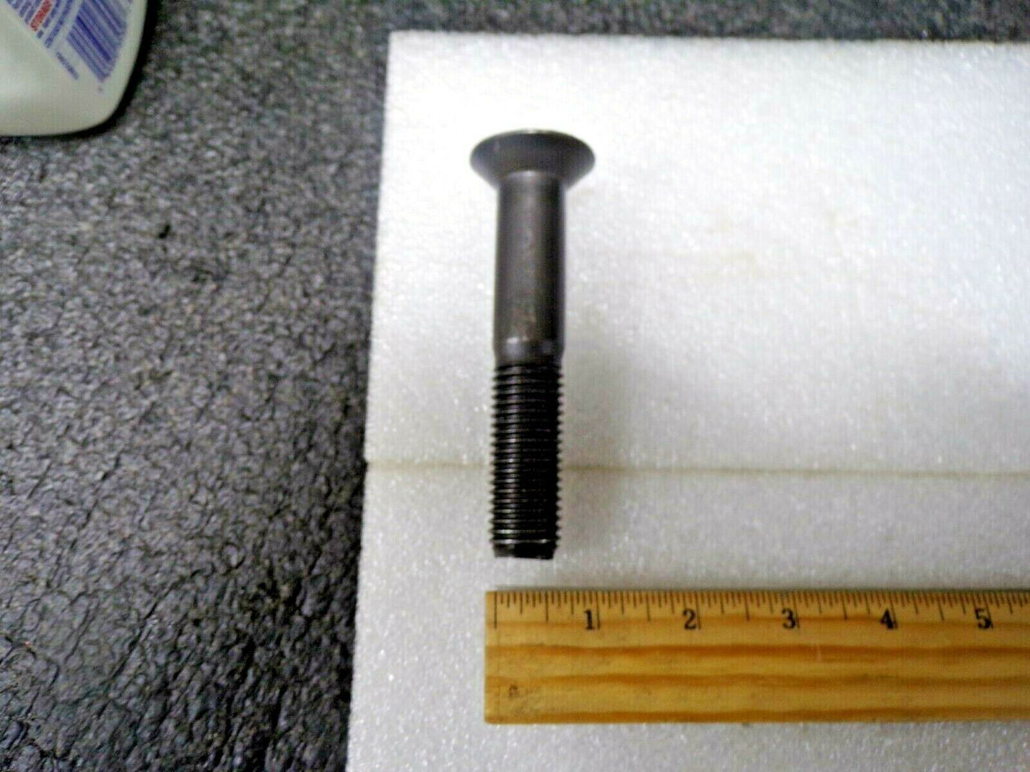 5  Flat Socket Head Cap Screw, M20-2.50 x 110mm, Steel, Class 10.9, Black Oxide, (184037433942-NBT23)