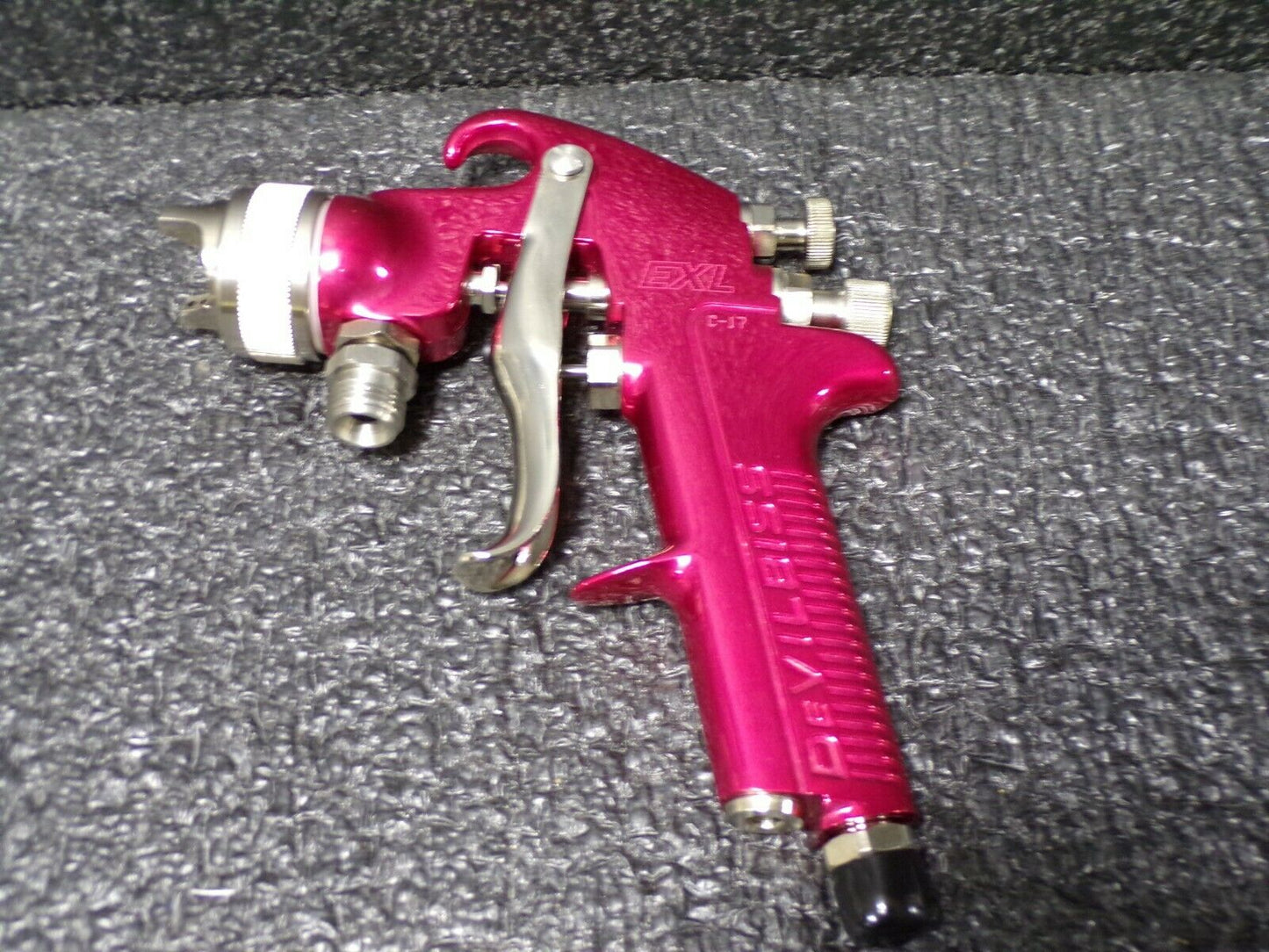 DeVilbiss EXL-520S-18 HVLP Air Spray Gun Siphon Feed (184078706563-WTA03)
