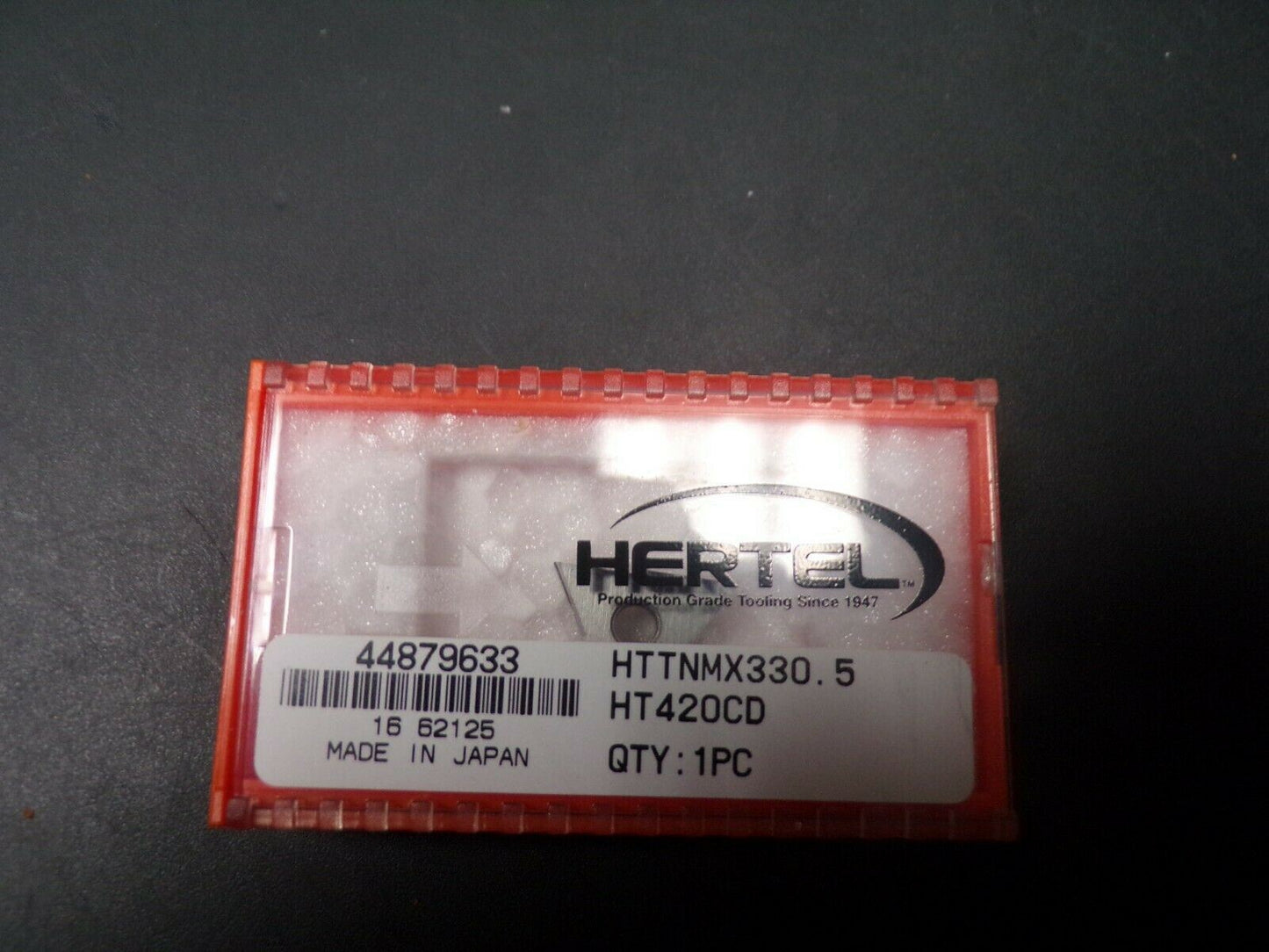 Hertel PCD Turning Insert HT-TNMX330.5 Grade HT420CD 44879633 (184084421625-BT04)