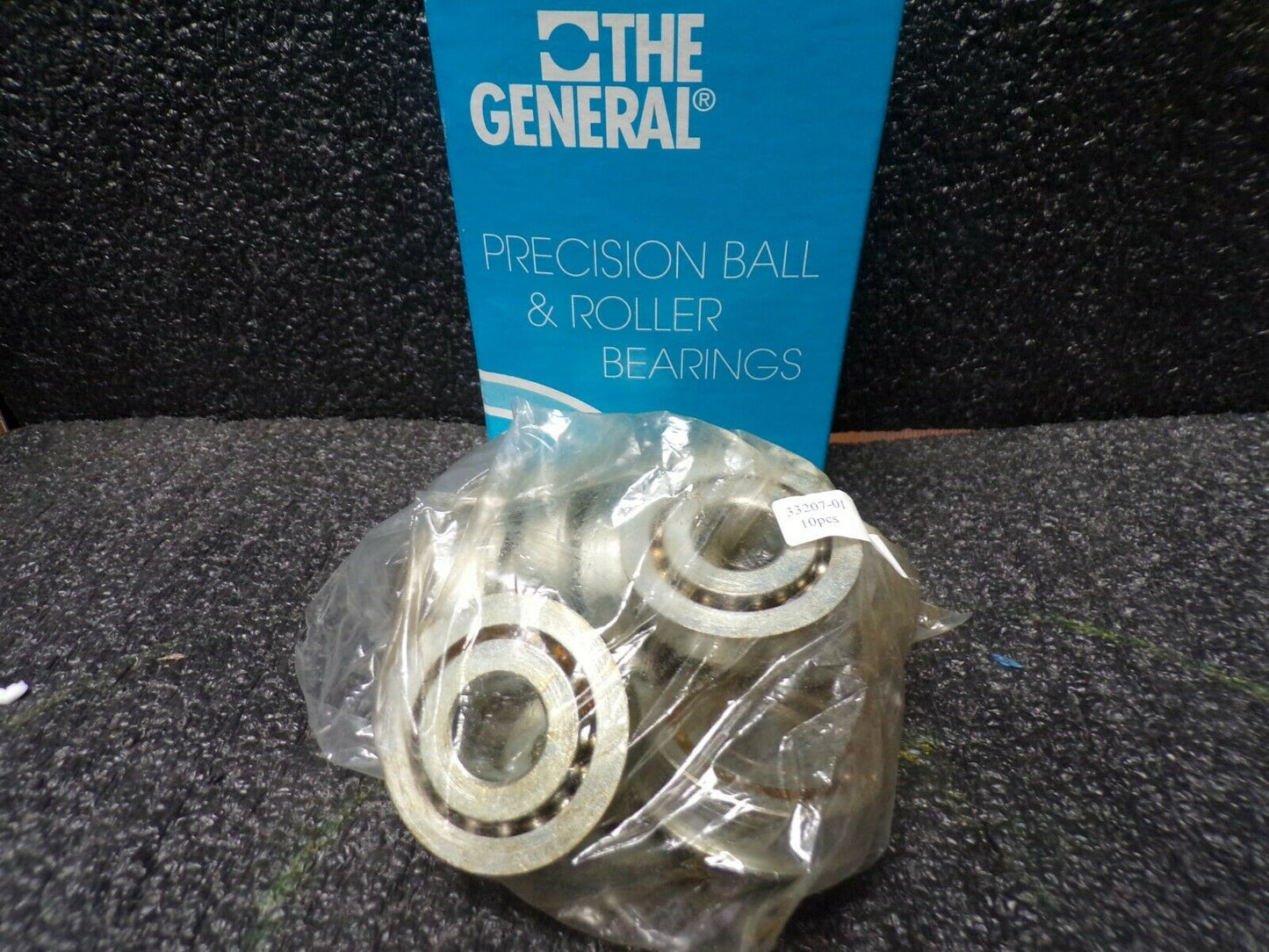 (10) General Precision Ball and Roller Bearing 33207-01, AF-4860 (184084764347-WTA03)