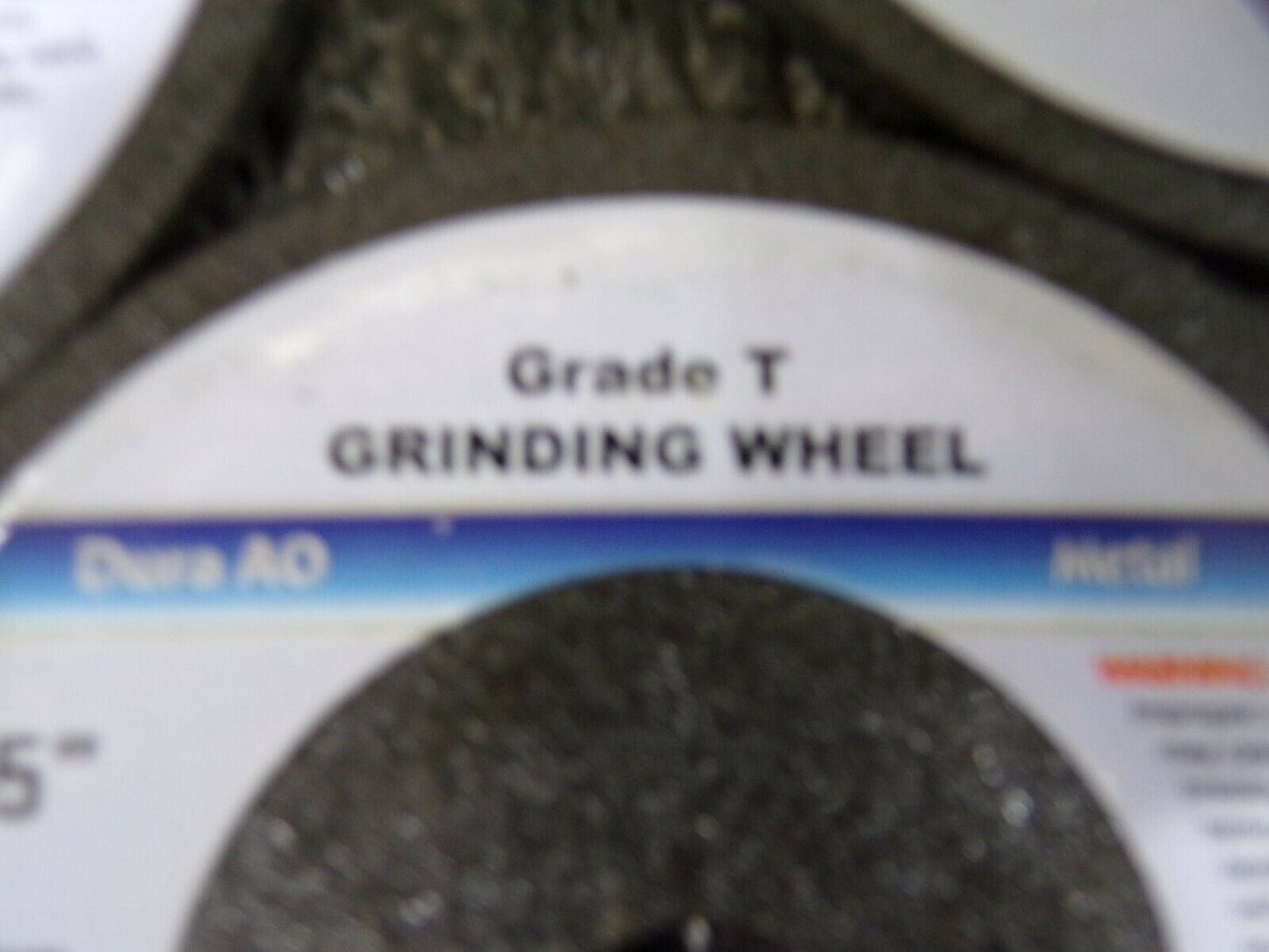 BD 5" Type 27 Aluminum Oxide Grinding Wheels, 7/8" Arbor, 1/8"-Thick 5PK (184139687916-WTA05)