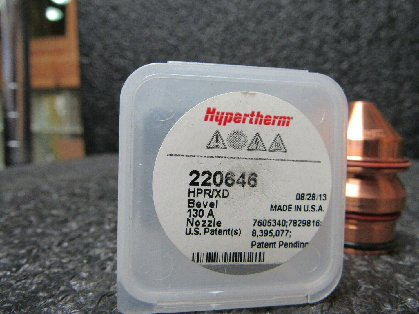 Hypertherm #220646 HPRXD Bevel 130A HyPerformance Plasma Cutter Nozzle (184153662849-WTA06)