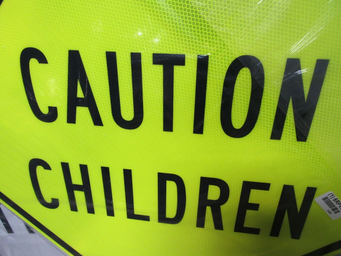 ZING 2483, Traffic Sign, Caution Children, 24 X 24, 6RPV3, (184179720293-NB9)