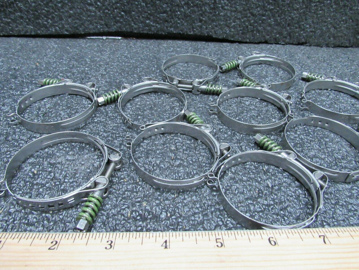 (10) Oetiker 055S9 17800179 Stainless Self-Tensioning Stepless Hose Clamp 55mm (184187227368-WTA07)