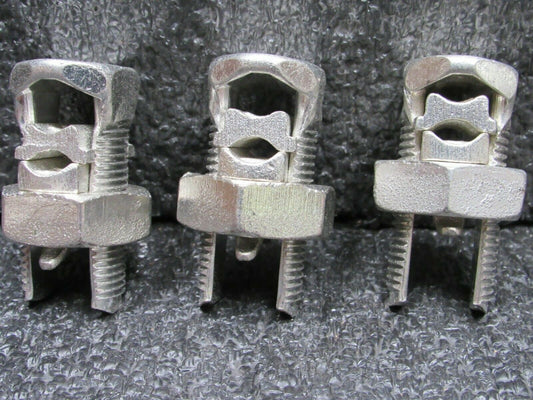 (3PK) SPLIT BOLT CONNECTOR, 3/0 GA. TAP 6 GA., 39868, (184187352353-WTA07)