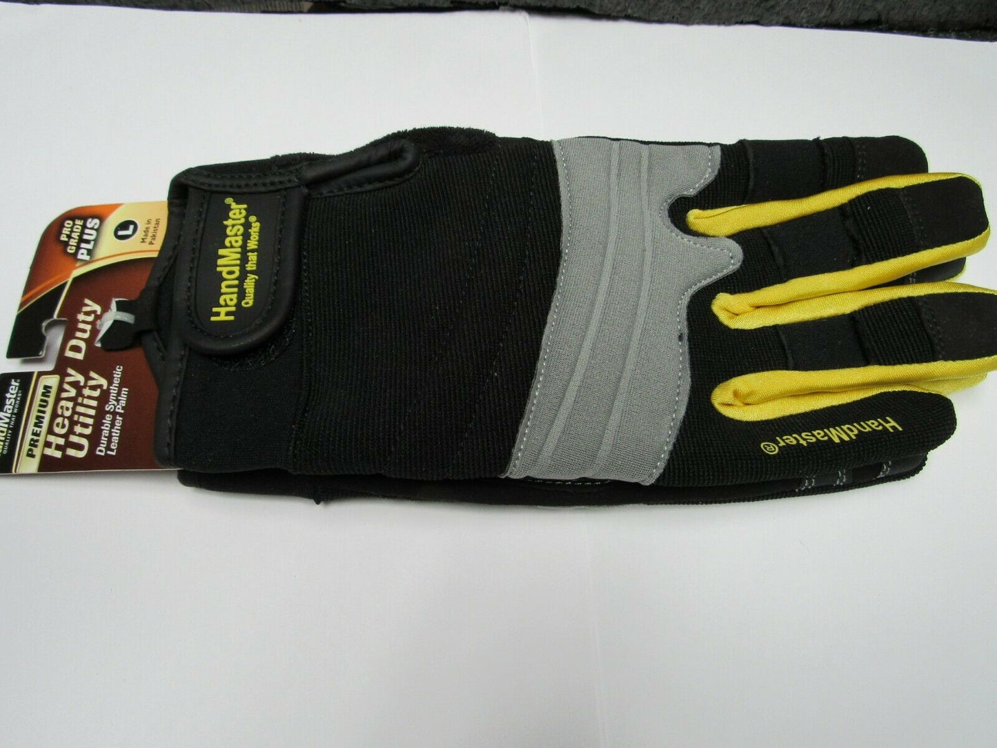 Magid ProGrade Plus Snythetic Leather Palm Work Glove, Large PGP45TL (184187627433-WTA07)