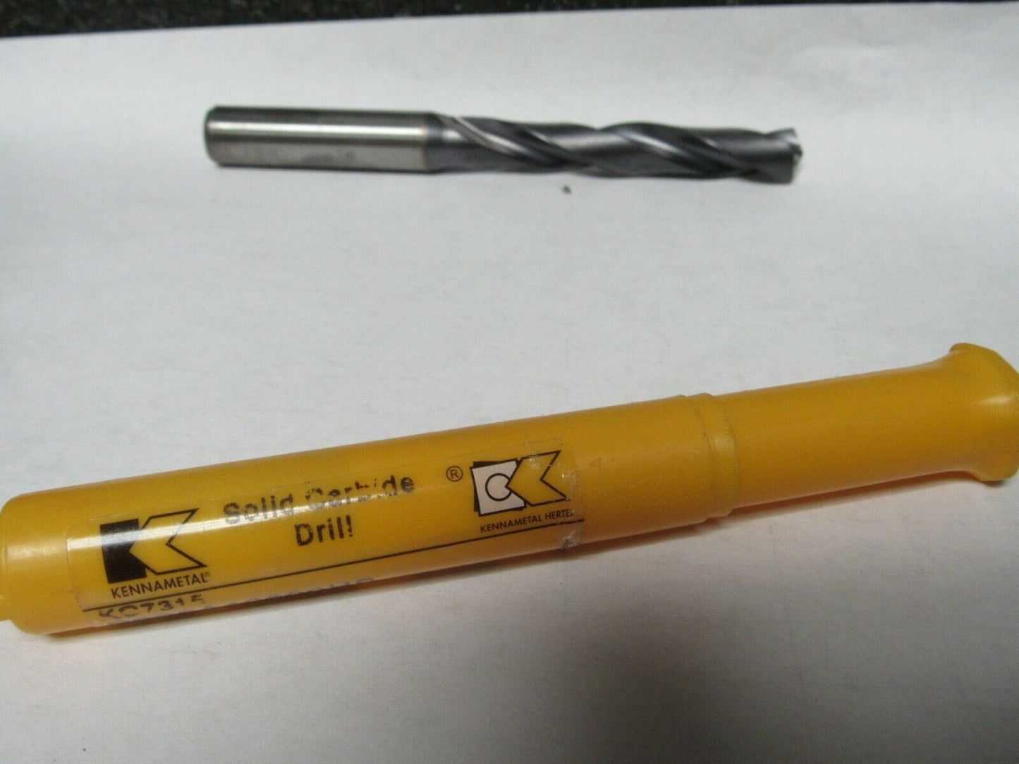 Kennametal, 10.6mm, 135°, Solid Carbide Jobber Drill, 2262610 (184213414339-BT35)