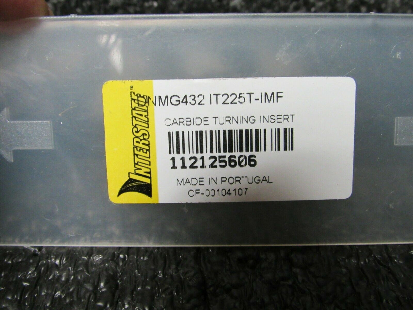 QTY: 8 Interstate Carbide Turning Insert DNMG432 IMF IT225T, 112125606 (184213464358-BT32)