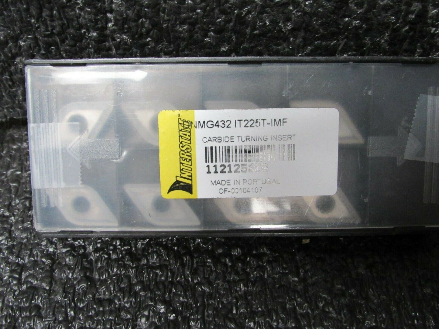 QTY: 8 Interstate Carbide Turning Insert DNMG432 IMF IT225T, 112125606 (184213464358-BT32)