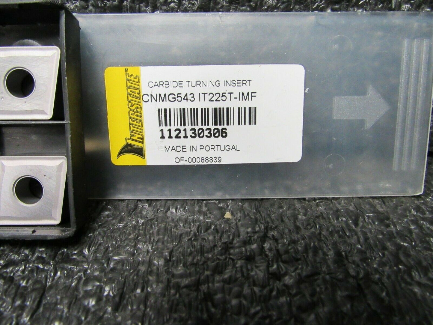 (10) Interstate Carbide Turning Insert CNMG543 IT225T-IMF 112130306 (184216120182-BT35)