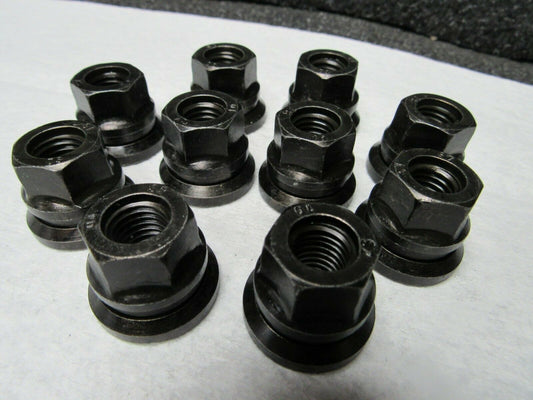 (10) LUG NUT RH M12X 1.75 BLACK FINISH Part #65731 (184256210863-BT34)