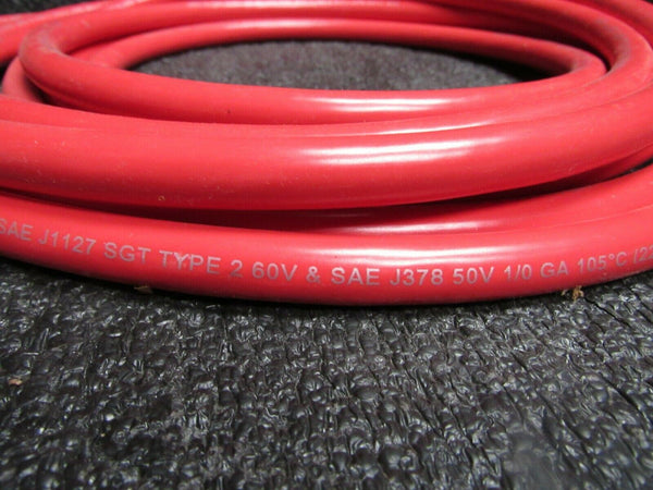 BATTERY CABLE 1/0 RED STARTER/GROUND, 25FT, (184283400099-BT49)