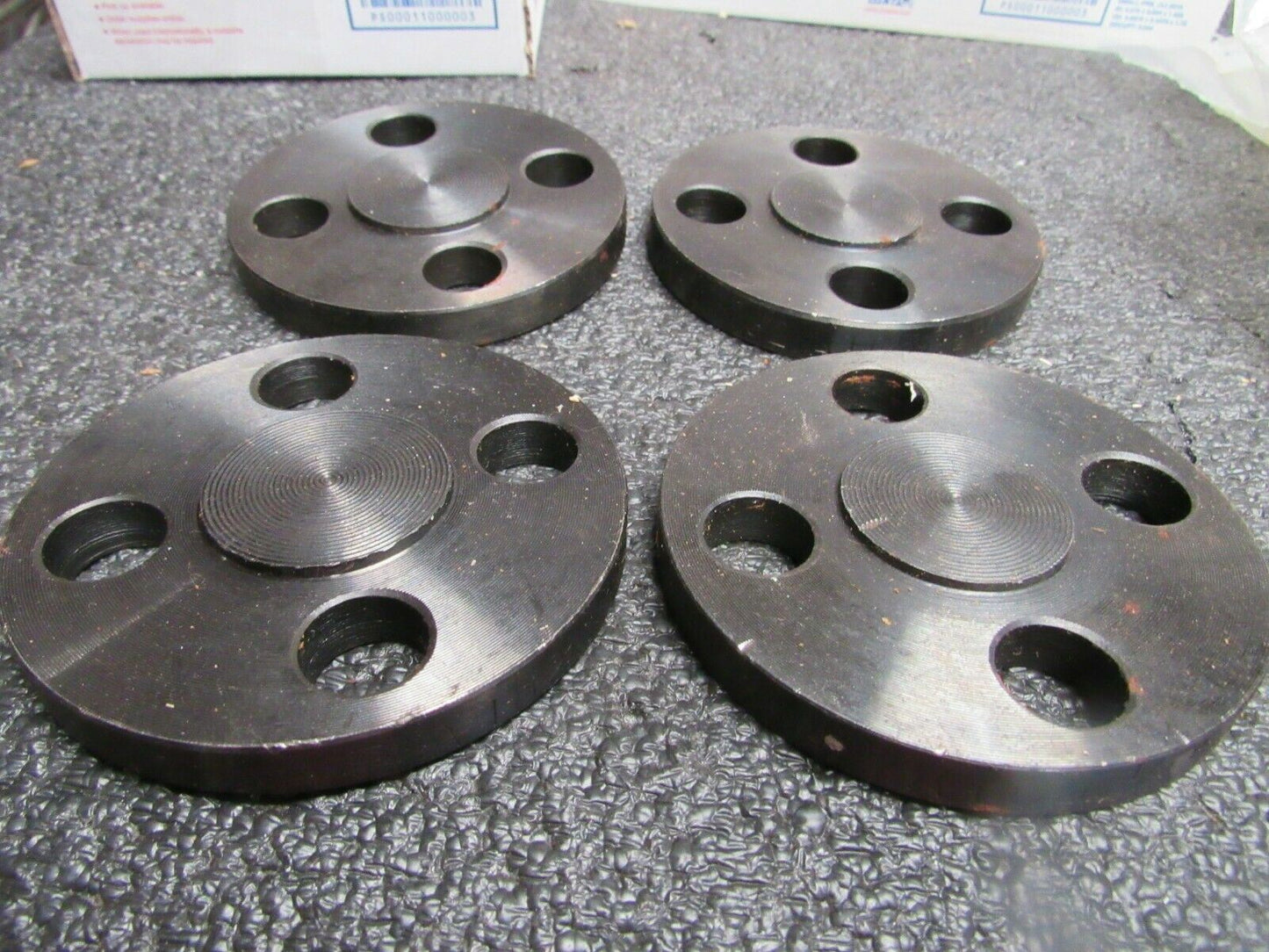 (LOT OF 4)  4TXD7 Blind Flange, Welded, 1/2" Pipe Size - Pipe Fitting (184297398164-BT51)