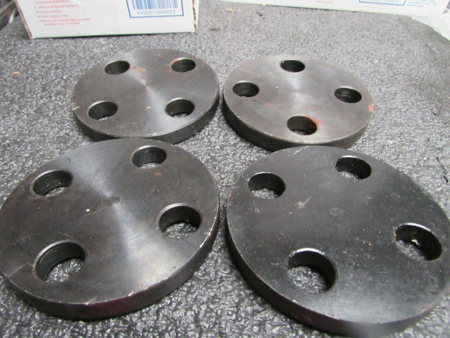 (LOT OF 4)  4TXD7 Blind Flange, Welded, 1/2" Pipe Size - Pipe Fitting (184297398164-BT51)