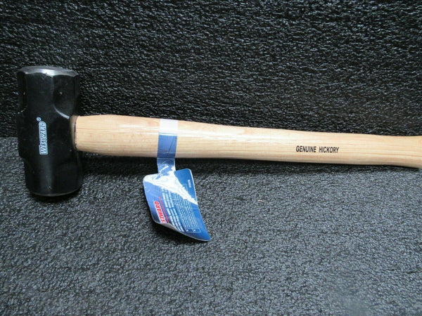 WESTWARD Sledge Hammer,3 lb.,15-1/4in OAL,Hickory, 4YR67 (184306614214-BT07)