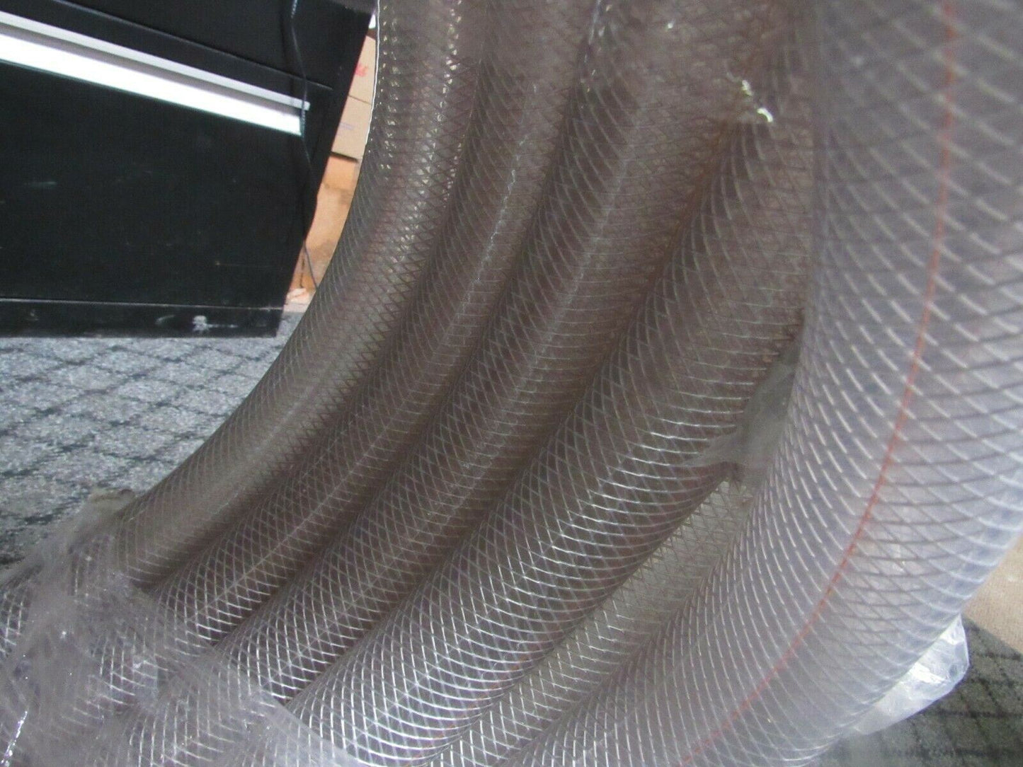 50' PVC Reinforced Tubing, SAE, 1-1/2" Inside Dia., 1-15/16" Outside Dia. (184308682530-BT09)