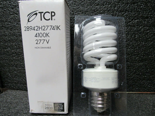 TCP 28942H27741K 42 Watt, 277 V., Spiral Mogul Base 41K 2800 LUMENS (184317521894-BT13)