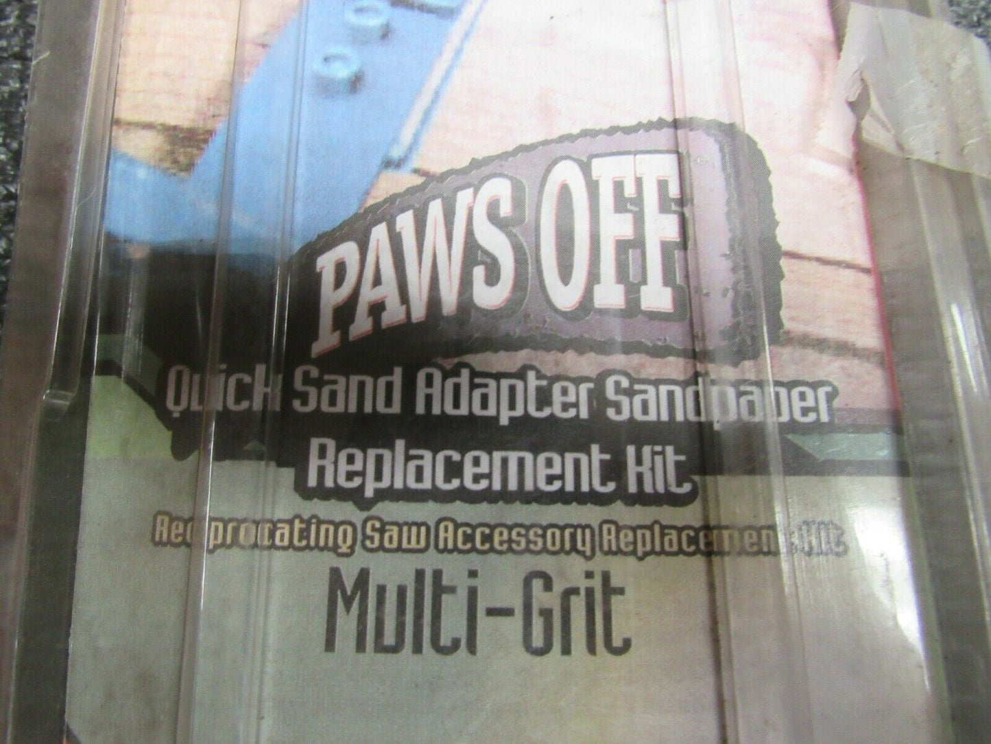 PAWS OFF Sand Paper, Application Sanding Metal Plastic and Wood, 5pc SPK-012 (184322164632-BT47)