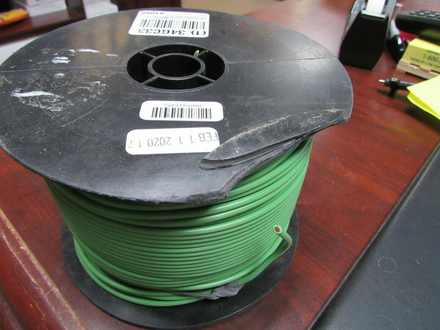 Battery Doctor 81089 Primary Wire, 14 AWG, PVC, 500 ft., Green (184329719580-BT17)