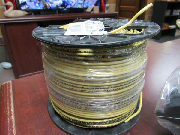 Southwire Company Building Wire, 500', 600VAC 12 AWG THHN, Yellow, 22969001 (184329762702-BT17)