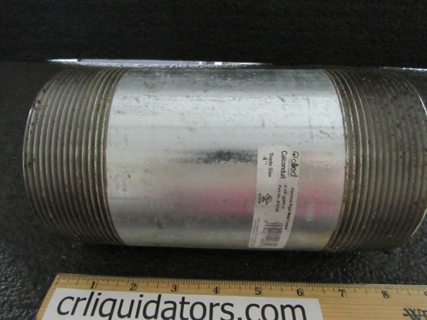 4" X 8" GALV CONDUIT NIPPLE GRC 876744 (184397661571-BT04)