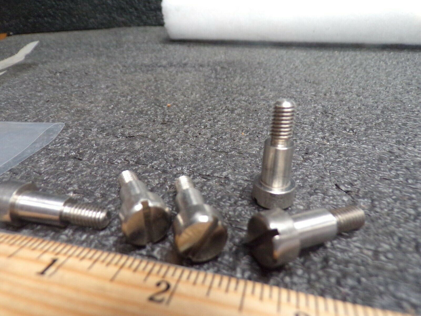(5) Precision, Shoulder Screw, 18-8 SS, 8mm Shldr Dia.,12mm Shldr L, 6KB80, (184479082846-BT20(A))