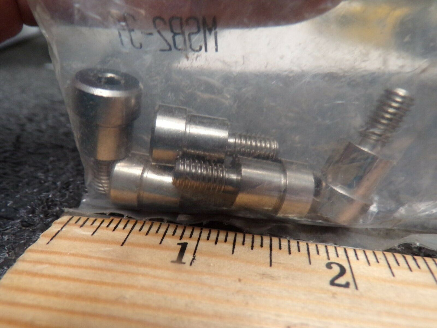 (5) Precision Shoulder Screw 18-8 SS, 10mm Shldr Dia., 8mm Shldr L, 6KE38 (184479243474-BT20(B))