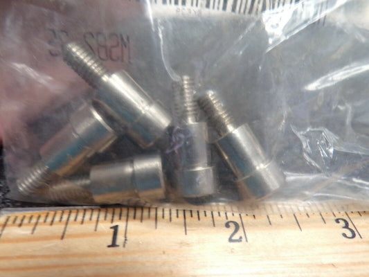 (5) Precision Shoulder Screw 18-8 SS, 10mm Shldr Dia.,10mm Shldr L, 6KE39 (184479249051-BT20(B))