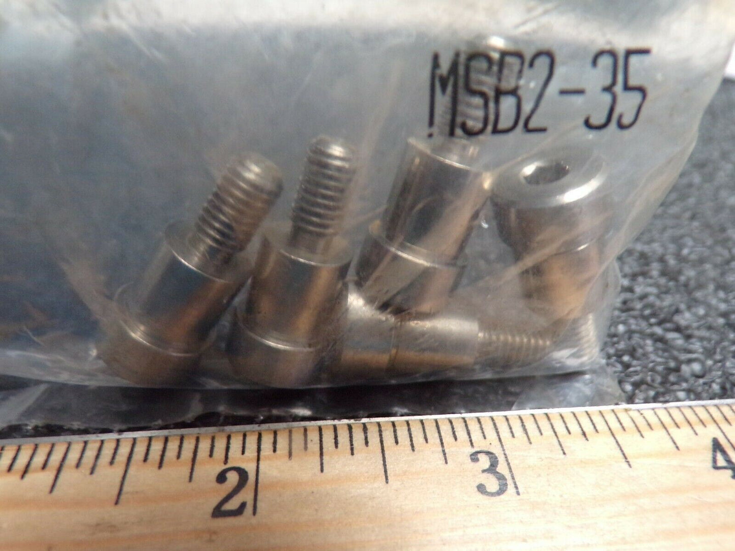 (5) Precision Shoulder Screw 18-8 SS, 10mm Shldr Dia.,10mm Shldr L, 6KE39 (184479249051-BT20(B))