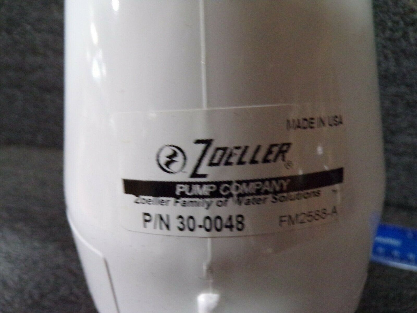 ZOELLER 30-0048 Swing Check Valve, PVC, 2", Solvent Weld (184505836336-BT58)