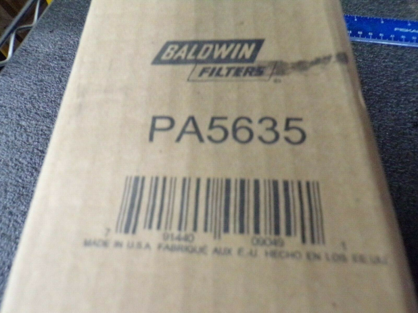 Baldwin Filters PA5635 Heavy Duty Inner Air Filter (3-7/8 x 12-25/32 in.) (184506099436-BT58)