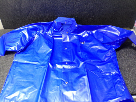 TINGLEY Blue, Rain Jacket, 2XL, Polyurethane, Men's (SQ9429792-WT18)