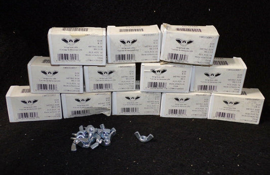 #8-32 USS Wing Nuts Metric Size M4.2-0.8 1ZA88 (12 Boxes of 14) QTY-168 (183357238560-WTA10(D))
