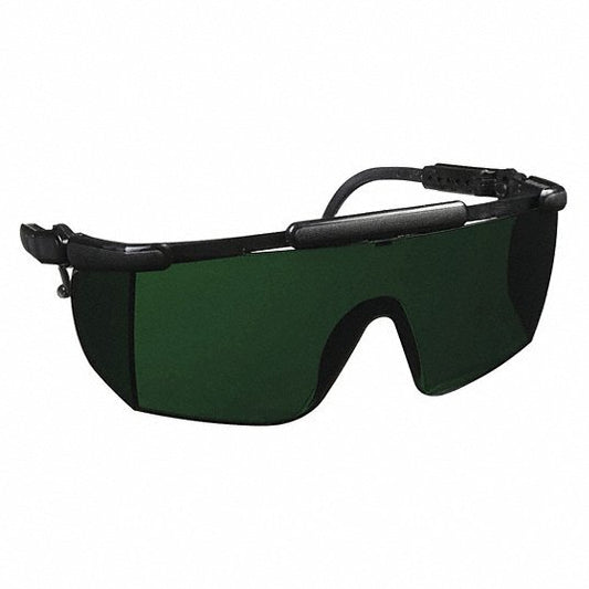 3M Nassau Rave Anti-Fog, Scratch-Resistant Safety Glasses, Shade 5.0 Lens Color (SQ5609280-WT41)